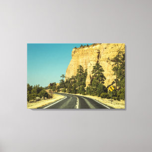 USA-reis Landschapsfoto Canvas Afdruk