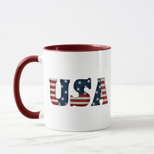 USA Ringer Mug (Gauche)