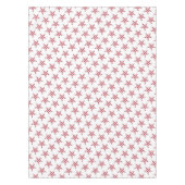 USA rode gestreepte sterren patroon Patriotic Tafelkleed (Voorkant)