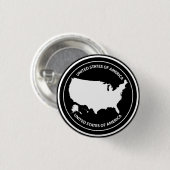USA RONDE BUTTON 3,2 CM (Voorkant /achterkant)
