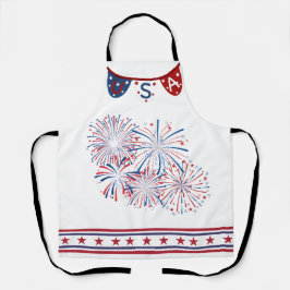 USA Rood, Wit, Blauw Schort