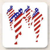 USA Running Team Bier Onderzetter (Voorkant)