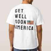 USA Save Democracy 2025 T-shirt (Achterkant)