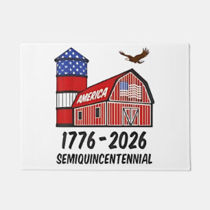 USA Semiquincentennial 250e verjaardag 1776–2026 Deurmat