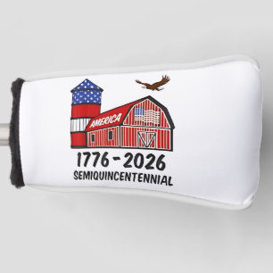 USA Semiquincentennial 250e verjaardag 1776–2026 Golfheadcover