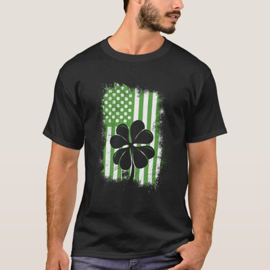 USA Shenanigans St Patrick's Day T-shirt (Voorkant)