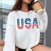 USA Shirt voor haar en hem, 4 juli Patriottisch