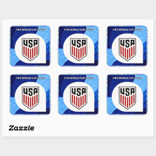 USA Soccer Shield    FIFA Wereldbeker 2026 Panini Vierkante Sticker