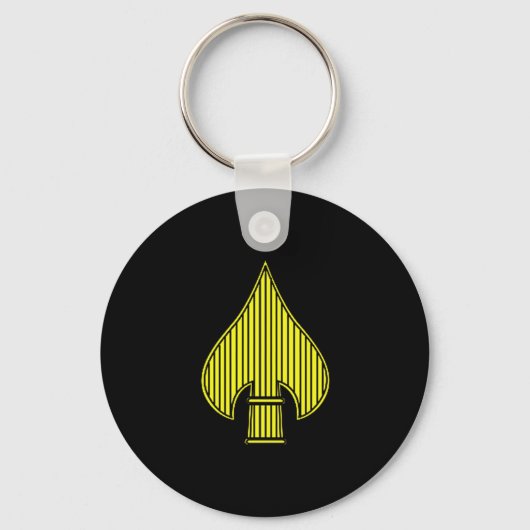 Usa Special Operations Command Logo Patriottisch V Sleutelhanger (Voorkant)