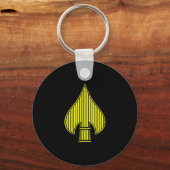 Usa Special Operations Command Logo Patriottisch V Sleutelhanger (Voorkant)
