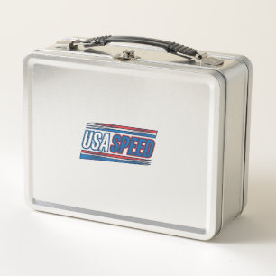 USA Speed Racing Patriottisch Vintage Vector Desig