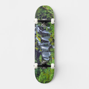 USA, staat Washington, Mt Adams Wilderness. Twin Skateboard