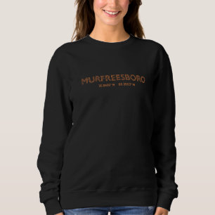 USA Stad Coördinaten US Murfreesboro Trui