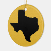 USA States Texas - SRF Keramisch Ornament (Links)