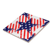 usa ster tegeltje (Zijkant)