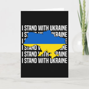Usa Steun Oekraine Vlag Oekraïense Liefde Ik Sta W Kaart