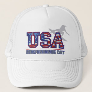 USA Surfer Onafhankelijkheid Dag Trucker Hoeden Pet