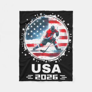 Usa Team 2026 Verenigde Staten Amerikaanse Vlag Ho Fleece Deken