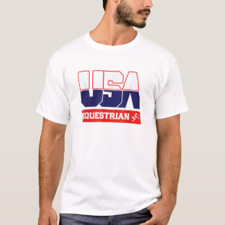 USA Team Equestrian mannen vrouwen Amerikaanse spo T-shirt