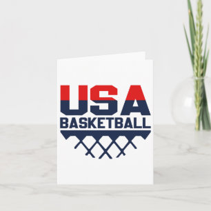 USA Team Sport Basketbal Kaart
