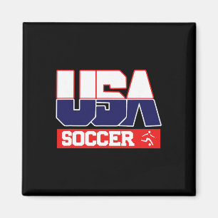 Usa Team Voetbal - Mannen en Vrouwen Amerikaanse S Magneet