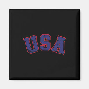 Usa-team voor patriottische Onafhankelijkheidsdag  Magneet