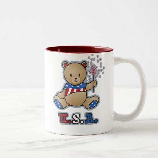 USA Teddy Bear Mokken (Rechts)