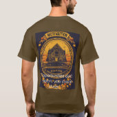USA Tee 2025 - Basic Dark T-Shirt sur Zazzle (Dos)