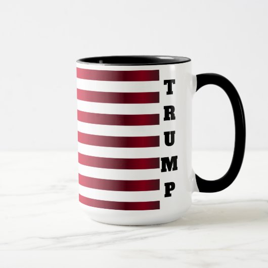 USA Trump Custom Mug 15oz Fabriqué Par ZAZZ_IT (Droite)