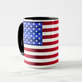 USA Trump Custom Mug 15oz Fabriqué Par ZAZZ_IT (Devant gauche)