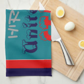 USA Trump: Je bent aangenomen! United We Stand Art Theedoek (Quarter Fold)