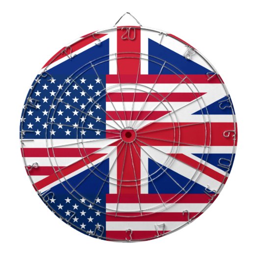 usa uk dartbord (Voorkant)