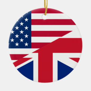 usa uk keramisch ornament