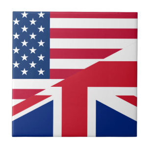 usa uk tegeltje