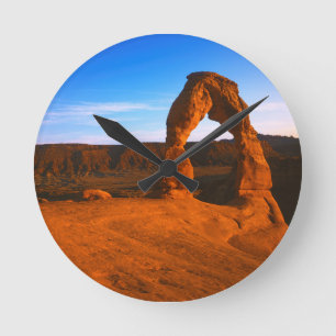 USA, Utah, Arches National Park, Delicate Arch Ronde Klok