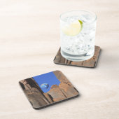 USA, Utah, Monument Valley. Een regenbooghete luch Drankjes Onderzetter (Rechterzijde)