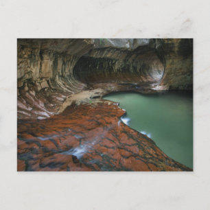 USA, Utah, Zion National Park. Schilderachtig vana Briefkaart