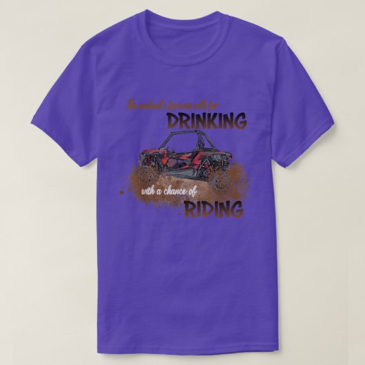 Usa Utv Rzr Racing T-shirt (Design voorkant)