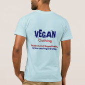 USA VEGAN T-SHIRT (Achterkant)