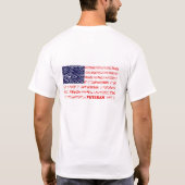 USA Veteran Tshirt (Achterkant)