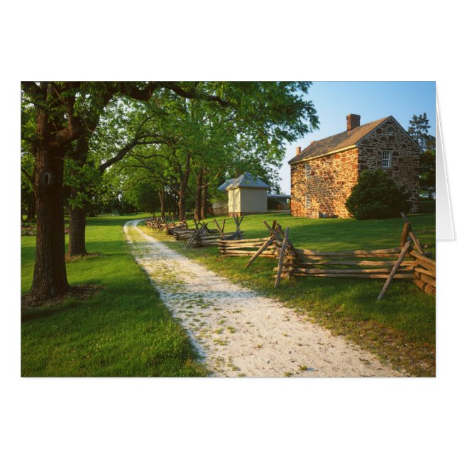 USA, Virginie, Fairfax Comté, Sully Plantation (Devant horizontal)