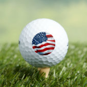usa-vlag golfballen (Insitu Shirt)