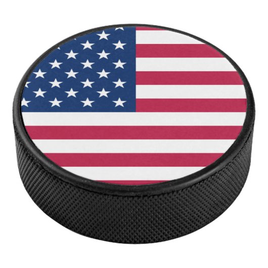 usa-vlag hockey puck (3/4)
