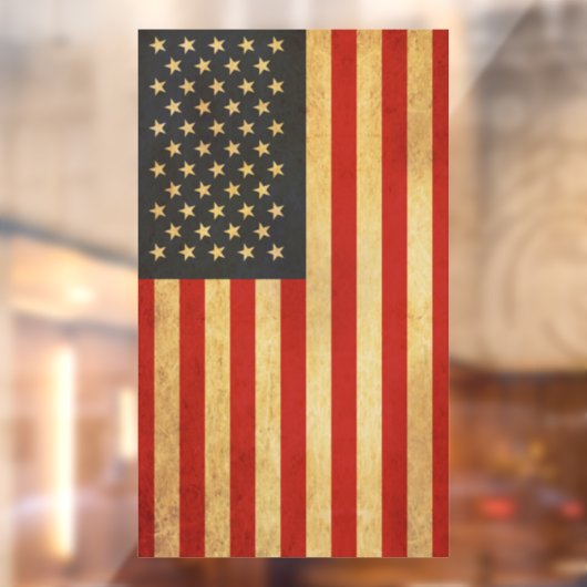 USA Vlag  Ontwerp Raamsticker (Vel 2)