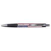  USA Vlag Patriottisch Amerikaans Rood Wit Blauw Pen (Achterkant)