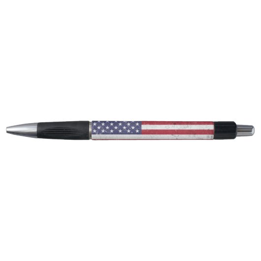  USA Vlag Patriottisch Amerikaans Rood Wit Blauw Pen (Voorkant)