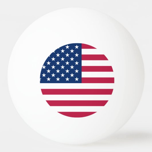 usa-vlag pingpongballen (Voorkant)