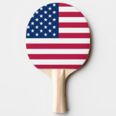 usa-vlag tafeltennisbatje (Achterkant)