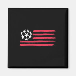 Usa Vlag Voetbal Ll Cool Futbol Uitrusting Mannen  Magneet