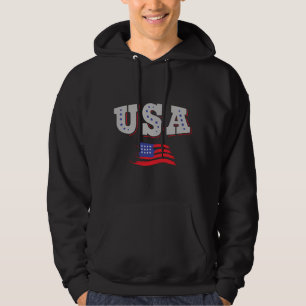 USA Voetbal Fan Jersey Shirt Amerikaanse Vlag